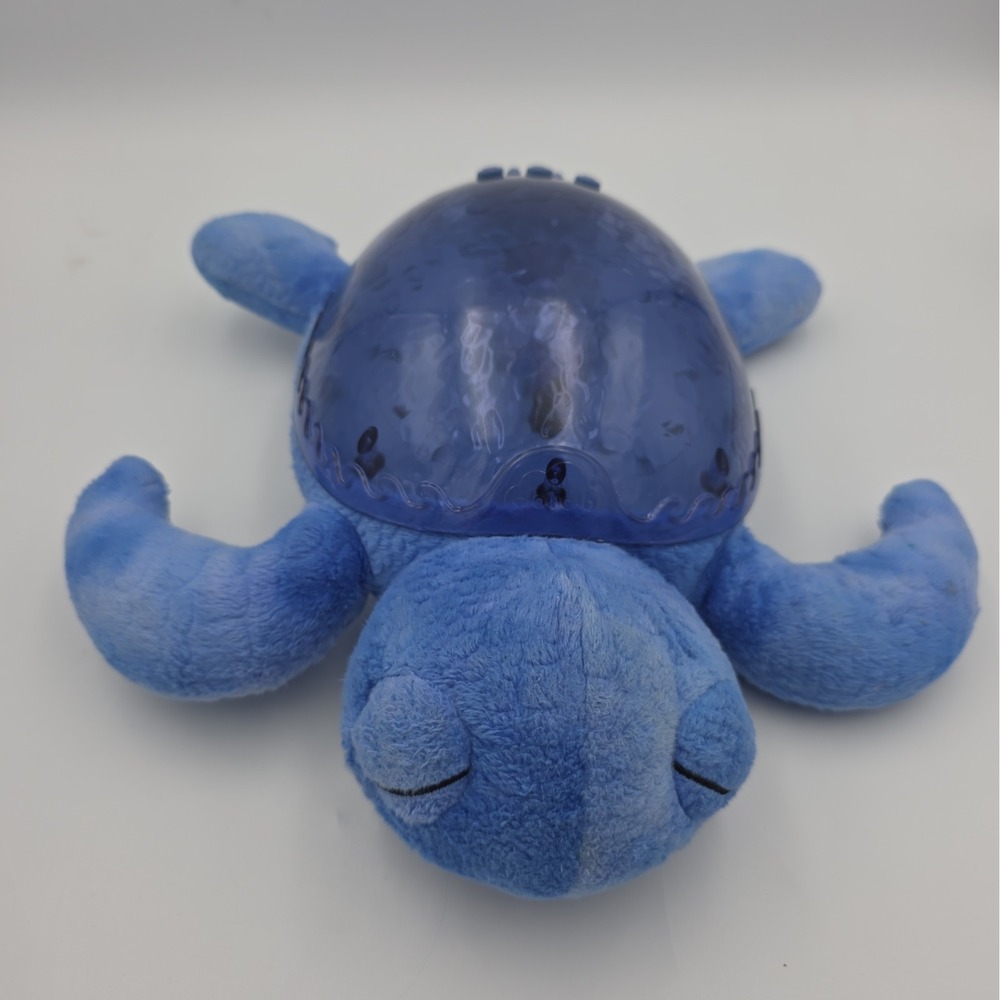 Cloud B Tranquil Sea Turtle white Night Light Music Waves Projector